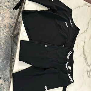 Off white matching set